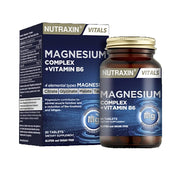 NUTRAXIN VITALS MAGNESIUM COMPLEX + VITAMIN B6 60 TAB