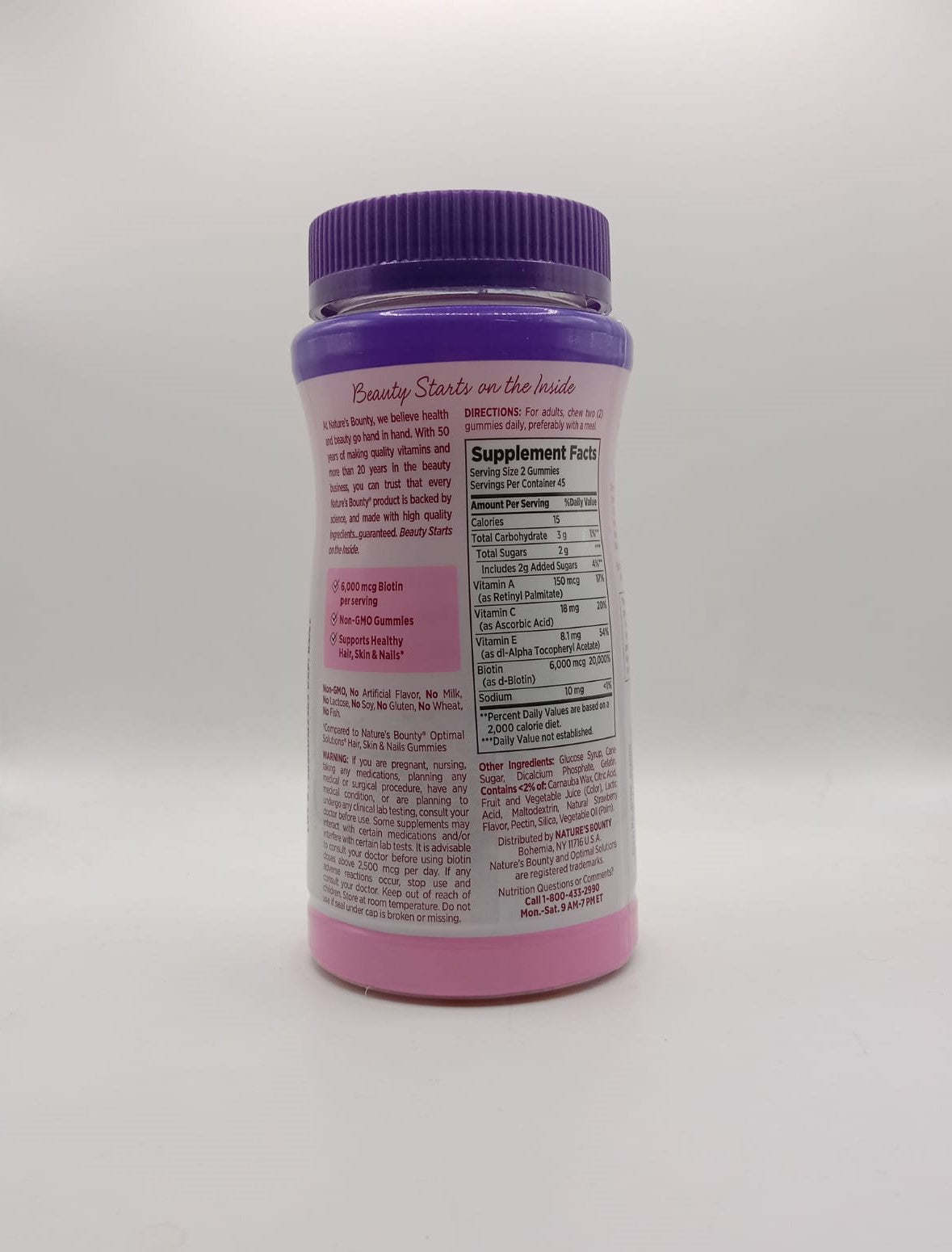 Nature's Bounty HAIR,SKIN & NAILS (90 GUMMIES)