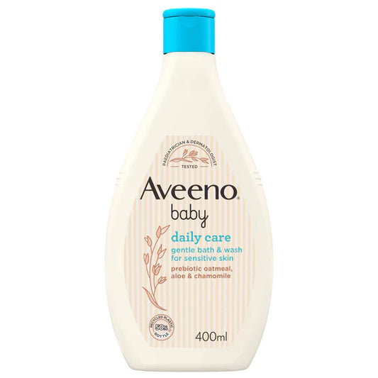 AVEENO BABY GENTLE WASH OATMEL & ALOE 400ML