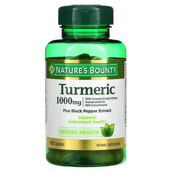 NB TURAMERIC 1000MG WITH BLACK PEPPER, 60'CAP