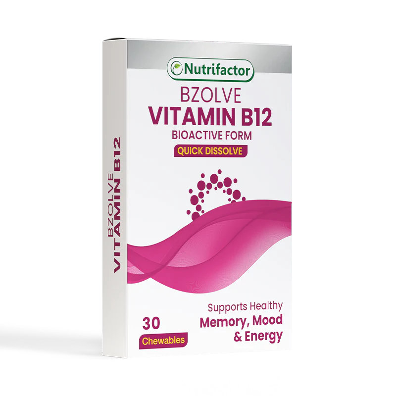 NUTRIFACTOR BZOLVE VITAMIN B-12 CHEWABLE (30 TAB)