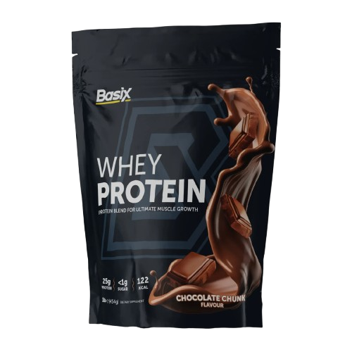 BASIX WHEY PROTEIN CHOCLATE FLAVOUR 1 LBS (454 GM)