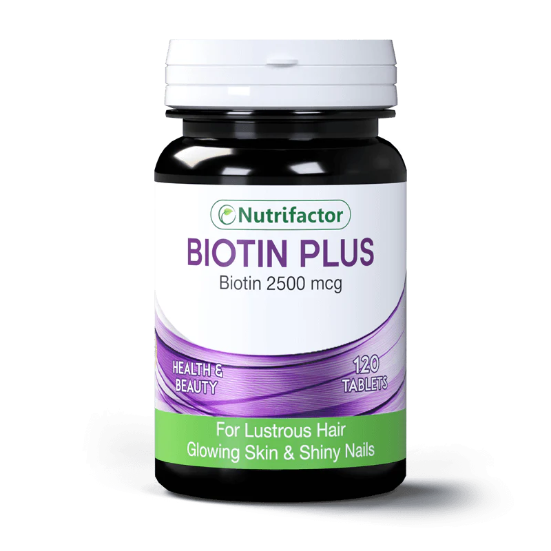 NUTRIFACTOR BIOTIN PLUS 120TAB