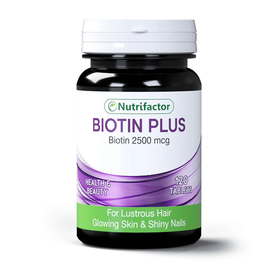 NUTRIFACTOR BIOTIN PLUS 120TAB