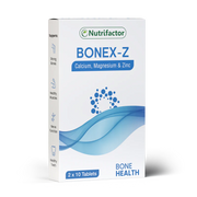 NUTRIFACTOR BONEX-Z CALCIUM MAGNESIUM +ZINC (20 TAB)