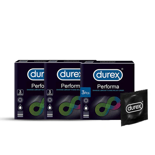DUREX EXTENDED PLEASURE CONDOMS 3S