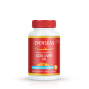 SOIS LIFE EVERSEAS COD LIVER OIL, MAXIMUM STRENGTH, 30 SOFTGELS