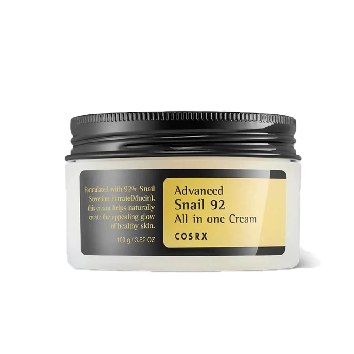 COSRX ADVANCED SNAIL 92 ALL IN ONE CREAM 3.52 OZ (100 GM)