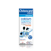 Vitabiotics Osteocare Liquid Original 200ml calcium, magnesium, vitamin D aur zinc syrup bottle, available at docxora.com Pakistan