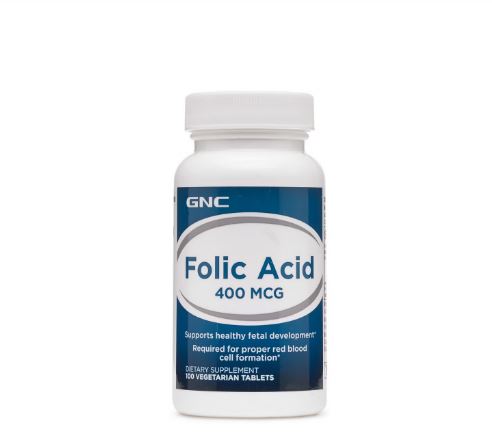 GNC FOLIC ACID 400 MCG IMP (100 TAB)
