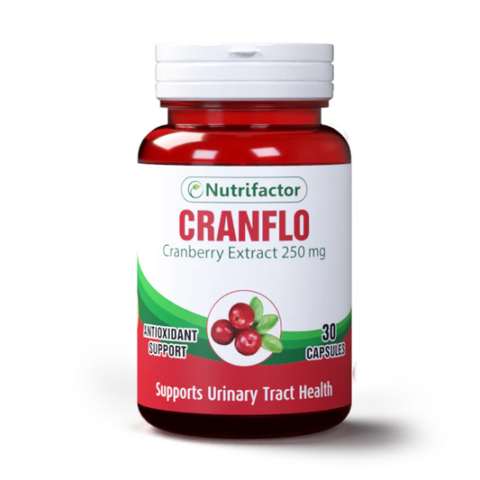 NUTRIFACTOR CRANFLO 250 MG (30 CAP)
