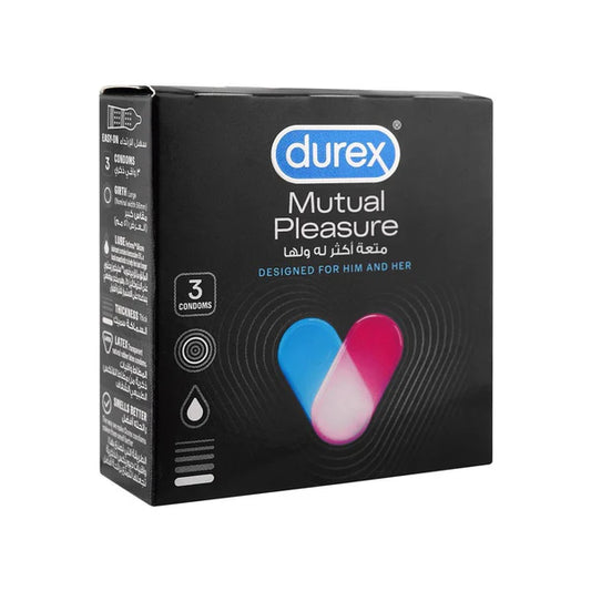DUREX MUTUAL PLEASURE CONDOMS (3S)