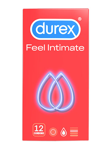 DUREX FEEL INTIMATE CONDUMS (12 PCS)
