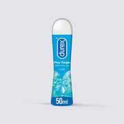 Durex Play Tingle Lubricant 50ml blue bottle, tingling personal lubricant for adult intimate wellness, available at docxora.com Pakistan