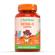 Nutrifactor Extra-C Gummies 30 Fruity Flavour Gummies – 60mg Vitamin C for Healthy Immune Function – Available at docxora.com Pakistan
