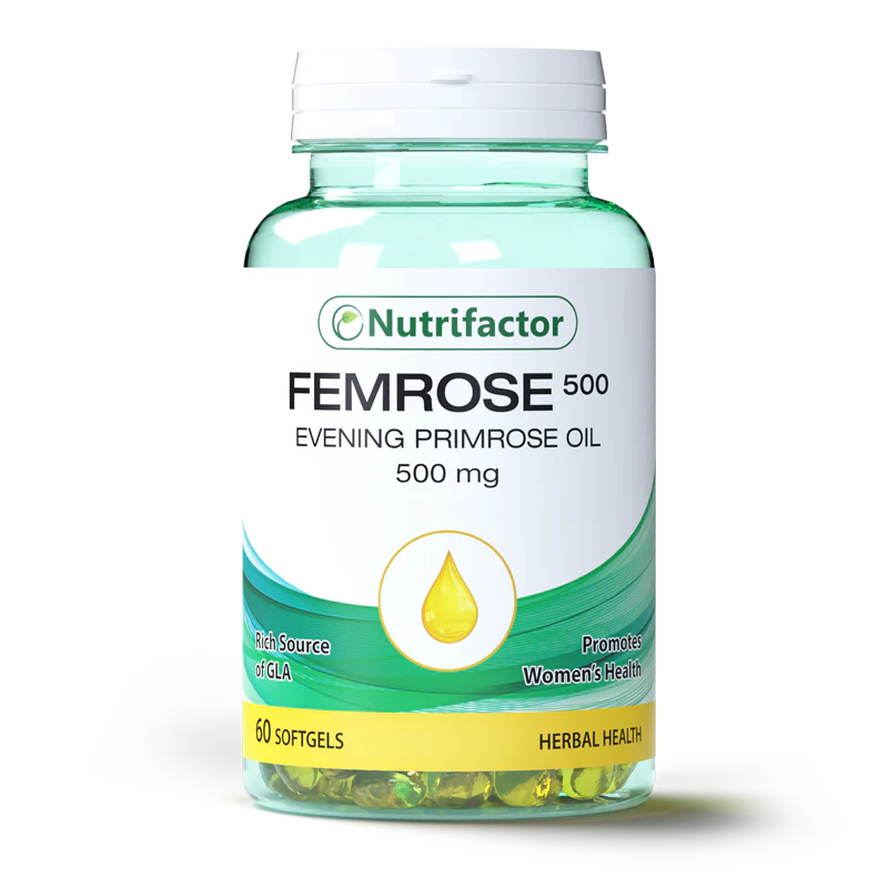 NUTRIFACTOR FEMROSE 500MG (60 SOFTGELS)