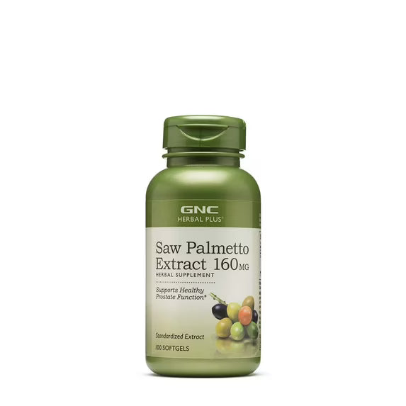 GNC SAW PALMETTO EXTRACT 160MG (100 SOFTGELS)