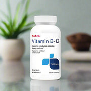 GNC VITAMIN B-12 1500MCG (90 CAP)  (90 Servings)