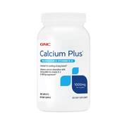GNC CALCIUM PLUS® MAGNESIUM & VIT D3 1000 MG, 180 CAPLETS '' EXPIRY DATE 01/2028