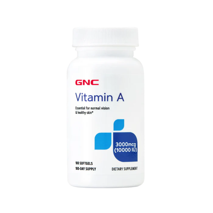 GNC VITAMIN A  3000 MCG (10000 IU) (180 SOFTGEL)