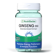 NUTRIFACTOR GINSENG 250MG