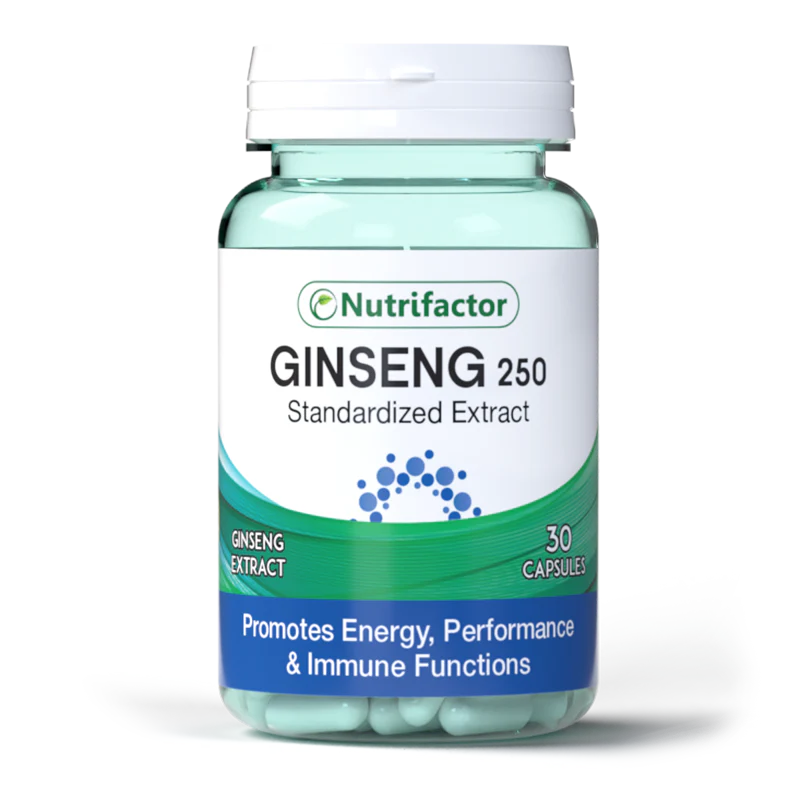 NUTRIFACTOR GINSENG 250MG
