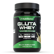 Nutrifactor Gluta Whey Protein Powder 400g – 24g Protein + 5g Glut
