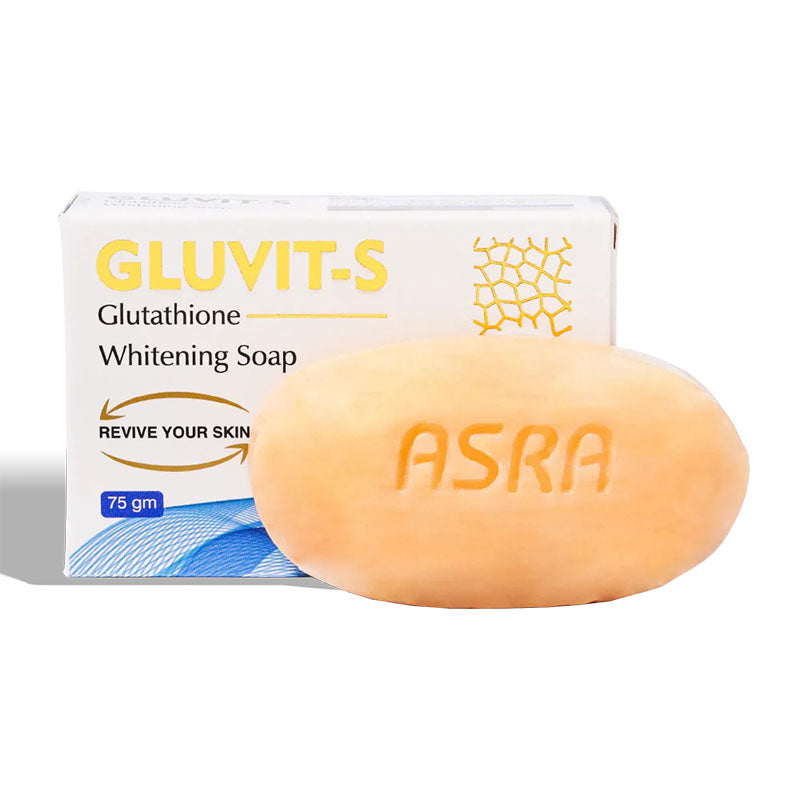 GLUVIT-S GLUTATHIONE WHITENING SOAP, 75'GM