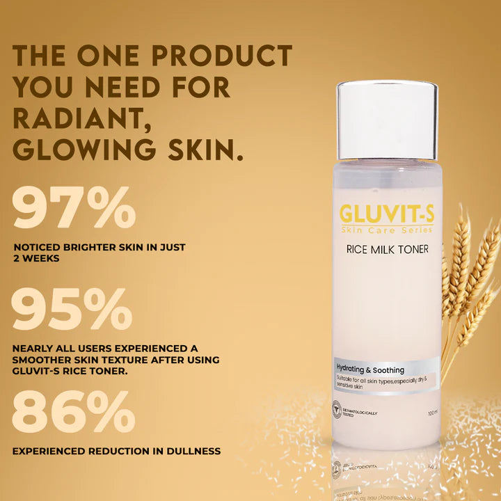 GLUVIT-S RICE MILK TONER (100 ML)