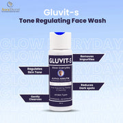 GLUVIT-S ALPHA FACE WASH, 100ML