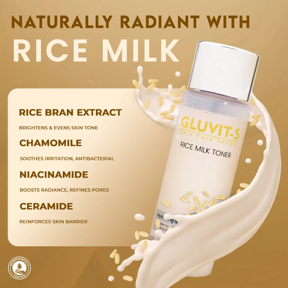 GLUVIT-S RICE MILK TONER (100 ML)
