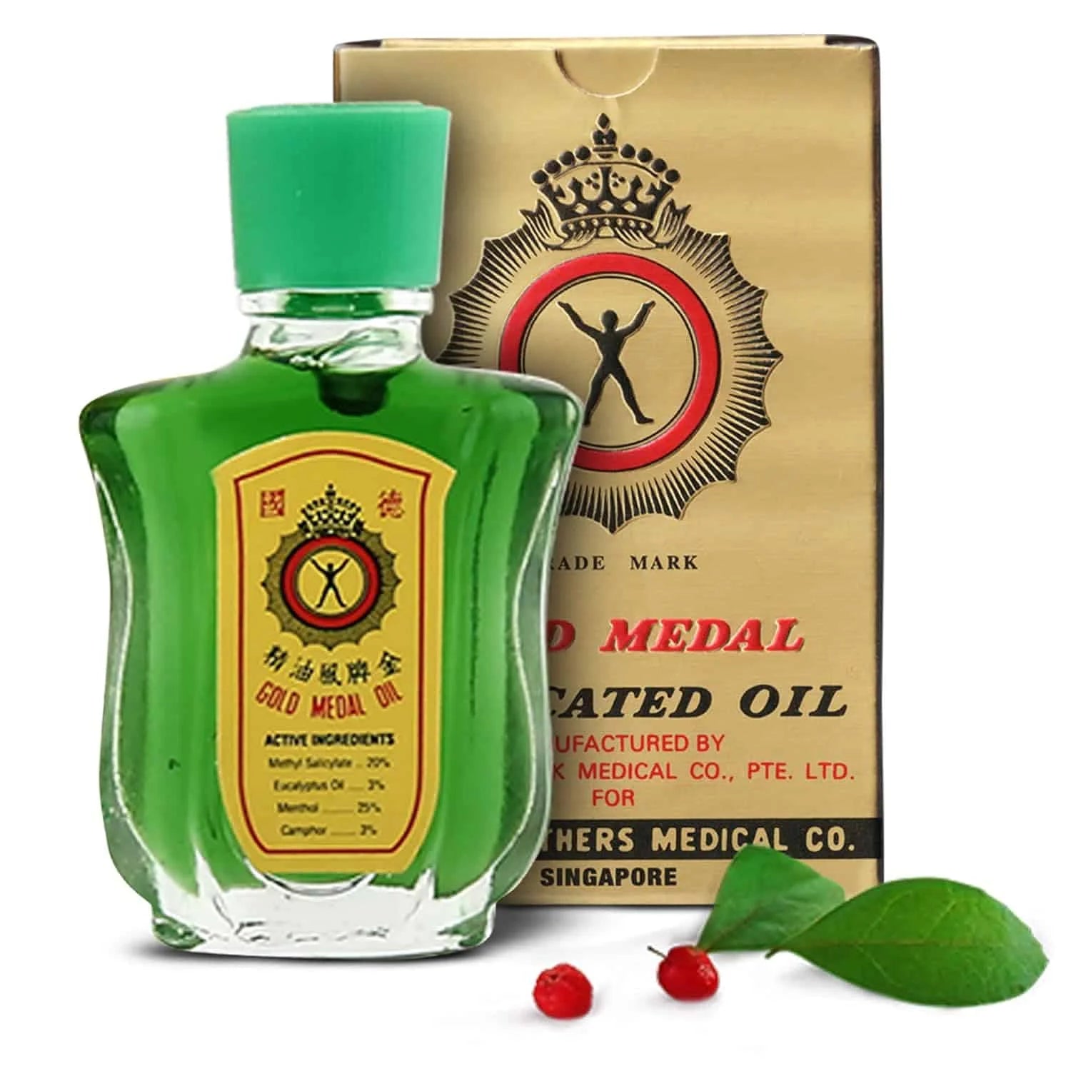 GOLD MEDAL Medicated Pain Killer Oil 3ml
