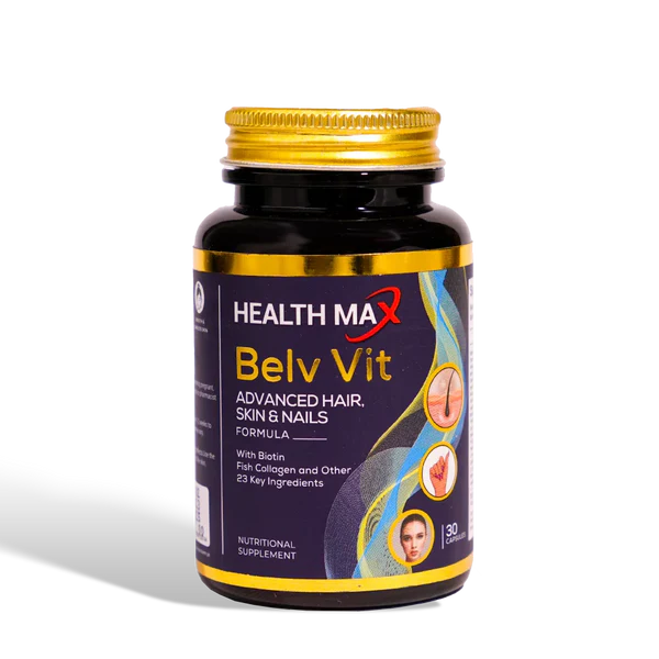 HEALTH MAX BELV VIT ADVANCE HAIR SKIN NAILS 30 CAPSULE