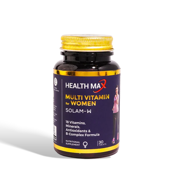 HEALTH MAX SOLAM-W MULTI VITAMIN FOR WOMEN 30 TAB