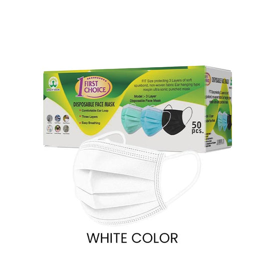 FACE MASK DISPOSIBLE (FIRST ANSWER)