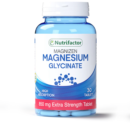 NUTRIFACTOR MAGNESIUM GLYCINATE 850MG (30 TAB)