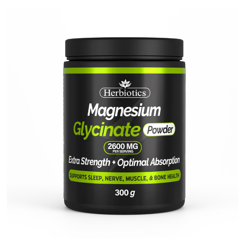 HB Magnesium Glycinate Powder 2600mg Magnesium