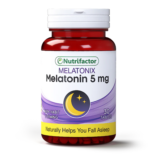 NUTRIFACTOR MELATONIN 5 MG (30 TAB)