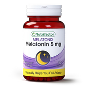 NUTRIFACTOR MELATONIN 5 MG (30 TAB)
