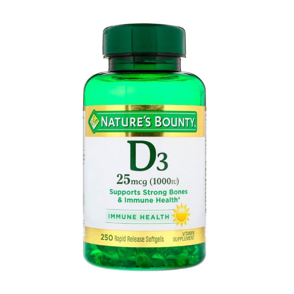 NB D3-25 MCG 1000IU (250 SOFTGEL)