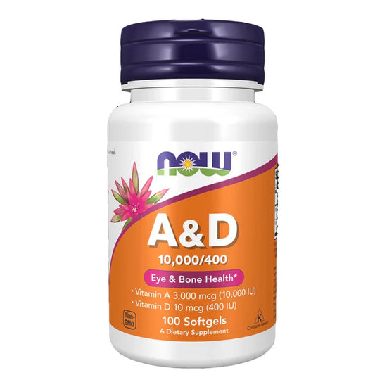 NOW A & D 10000/400 (100 SOFTGEL)