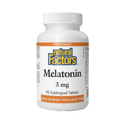 NATURAL FACTORS MELATONIN 3 MG (90 TAB)