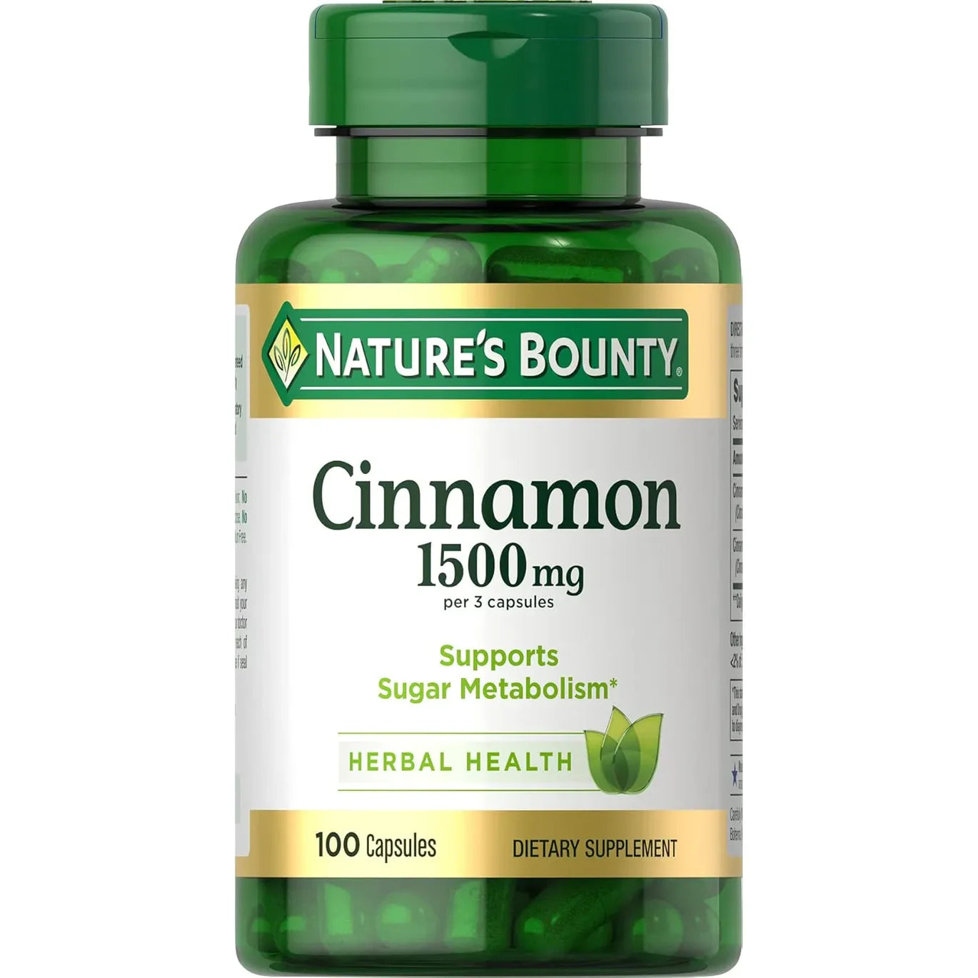 NB CINNAMON 1500MG 100 CAPS