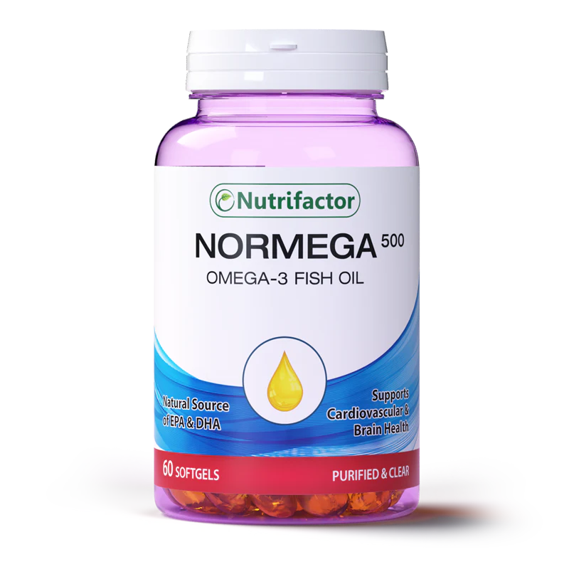 NUTRIFACTOR NORMEGA FISHOIL 500 60'SG