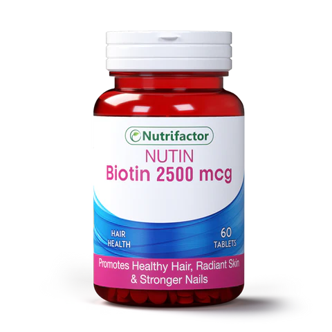 NUTRIFACTOR NUTIN BIOTIN 60 TABLETS