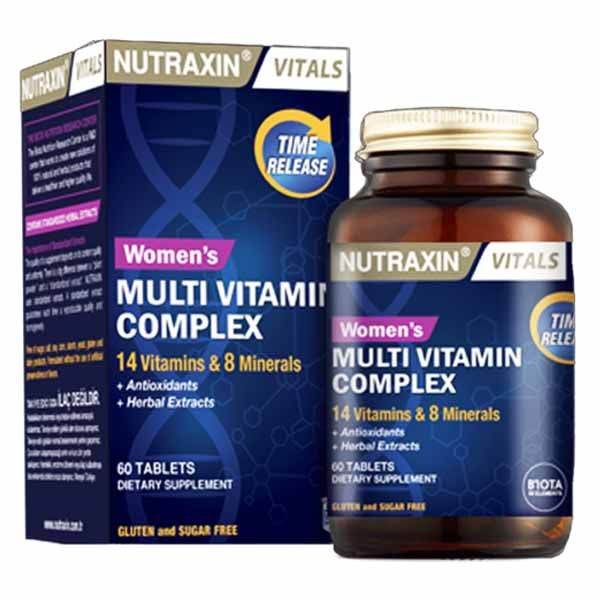 NUTRAXIN VITALS WOMENS MULTI VITAMIN COMPLEX 60 TAB