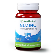 NUTRIFACTOR NUZINC 50MG (30S)