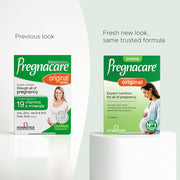 itabiotics Pregnacare Original – Previous vs New Packaging Comparison – Same Trusted Formula – 30 Tablets – Buy in Pakistan at Docxora