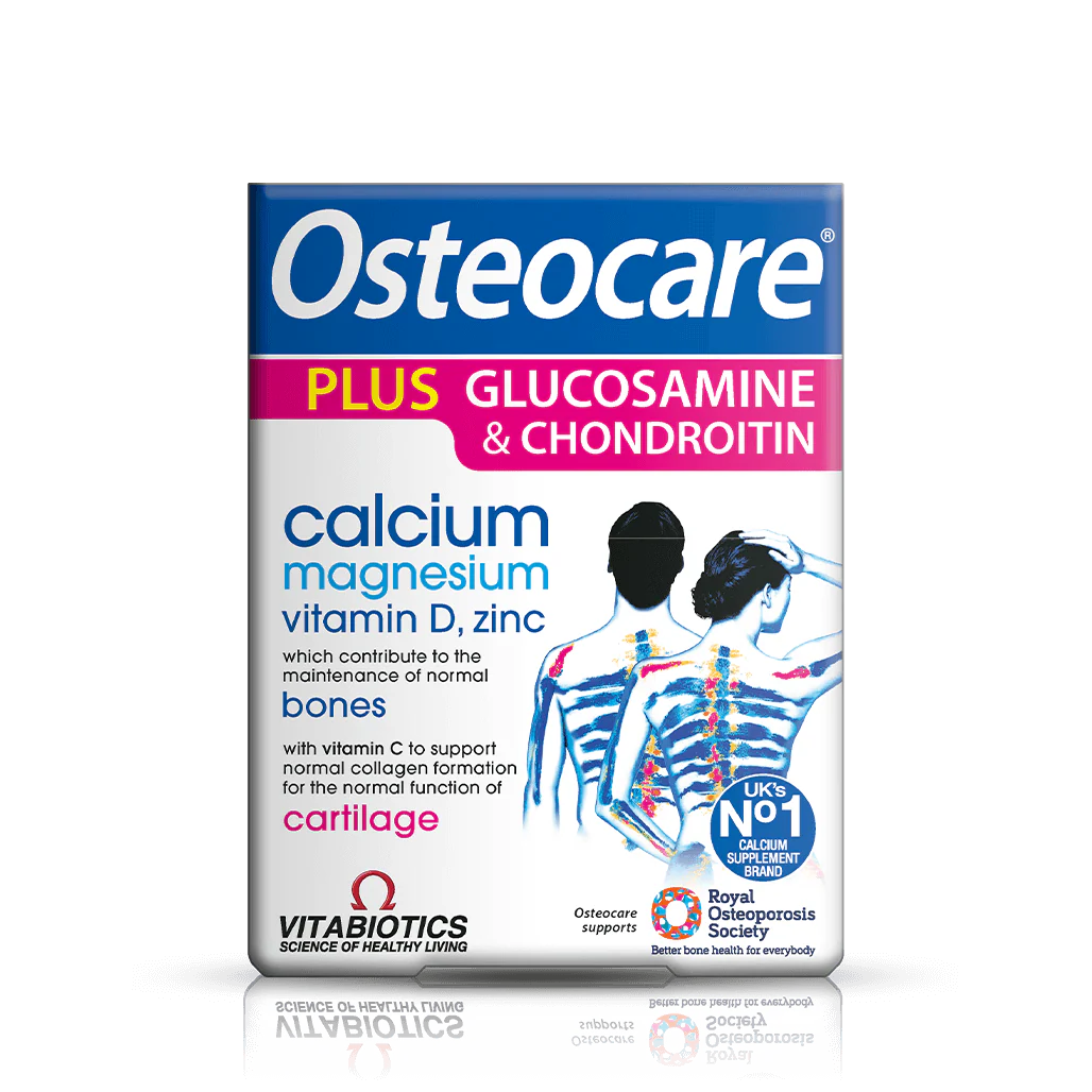 VITABIOTICS OSTEOCARE PLUS GLUCOSAMINE & CHONDROTIN (60 TAB)