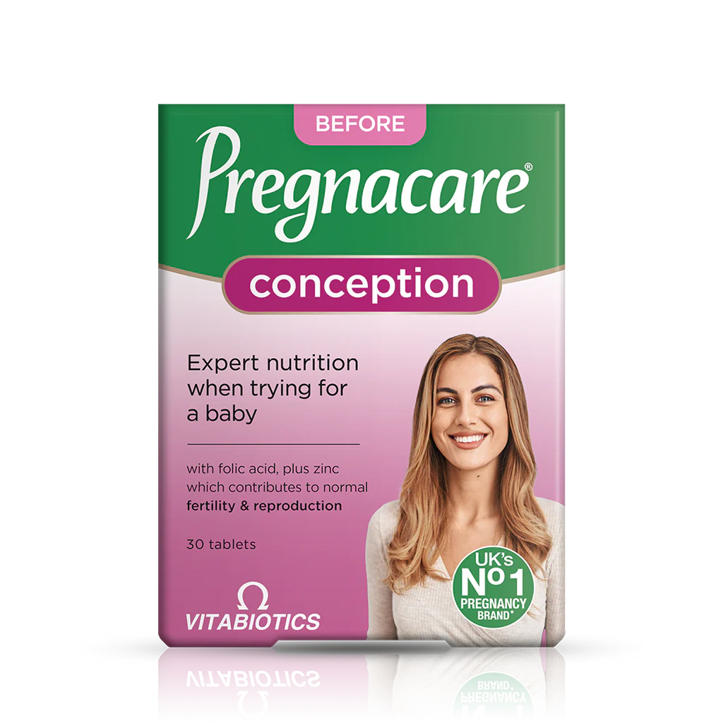 Pregnacare Conception 30 Tablets – Expert Nutrition When Trying for a Baby – Folic Acid & Zinc for Fertility & Reproduction – UK's No.1 Pregnancy Brand by Vitabiotics – docxora.com Pakistan
